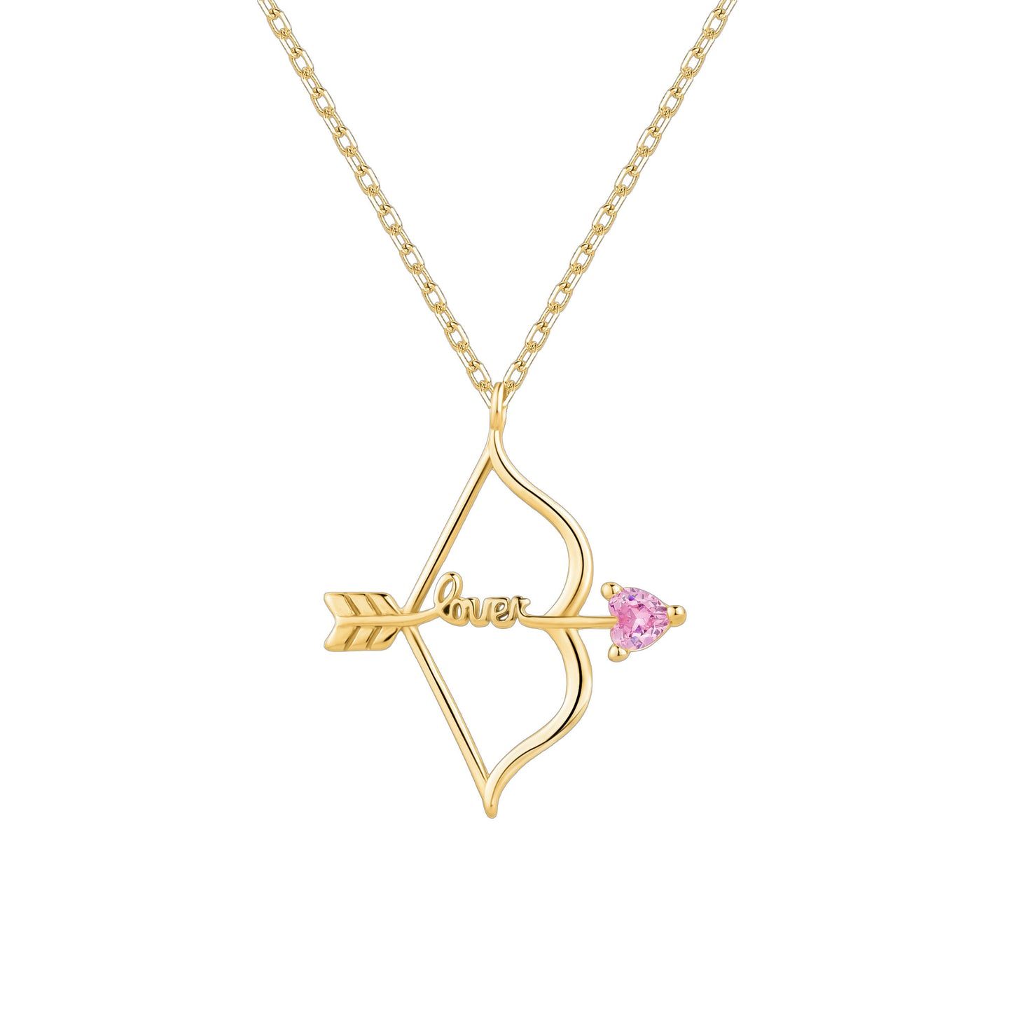 LOVER NECKLACE 925 SILVER (gold)