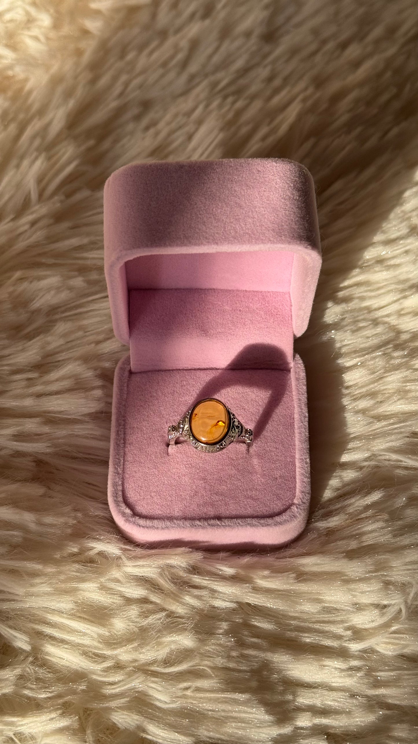 Anello in Ambra