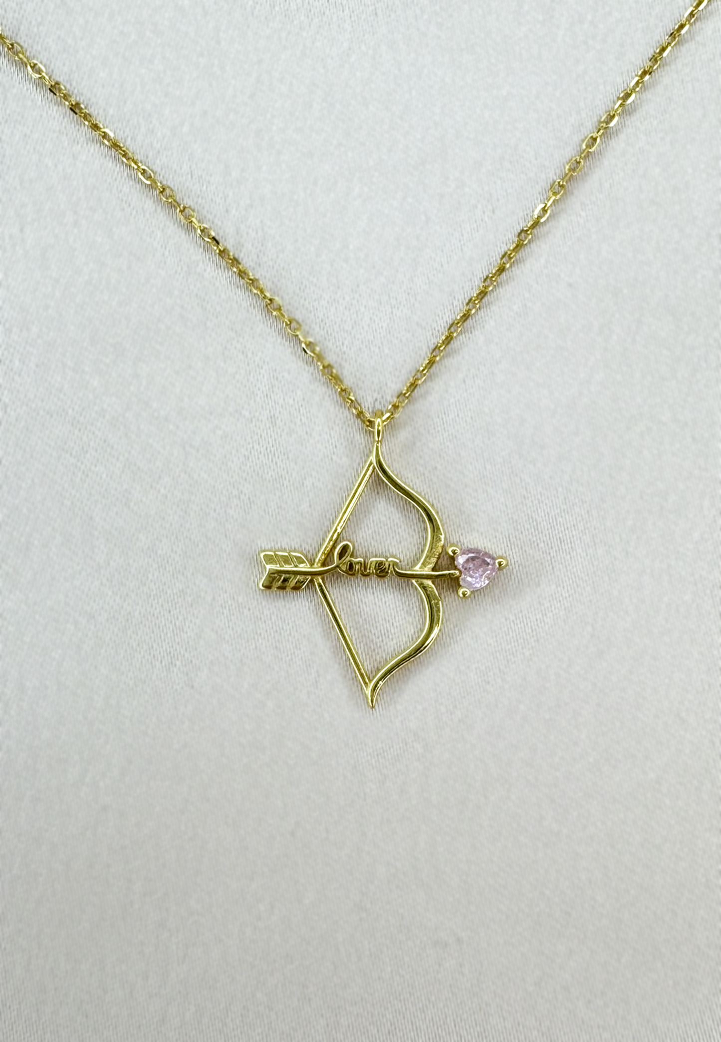 LOVER NECKLACE 925 SILVER (gold)