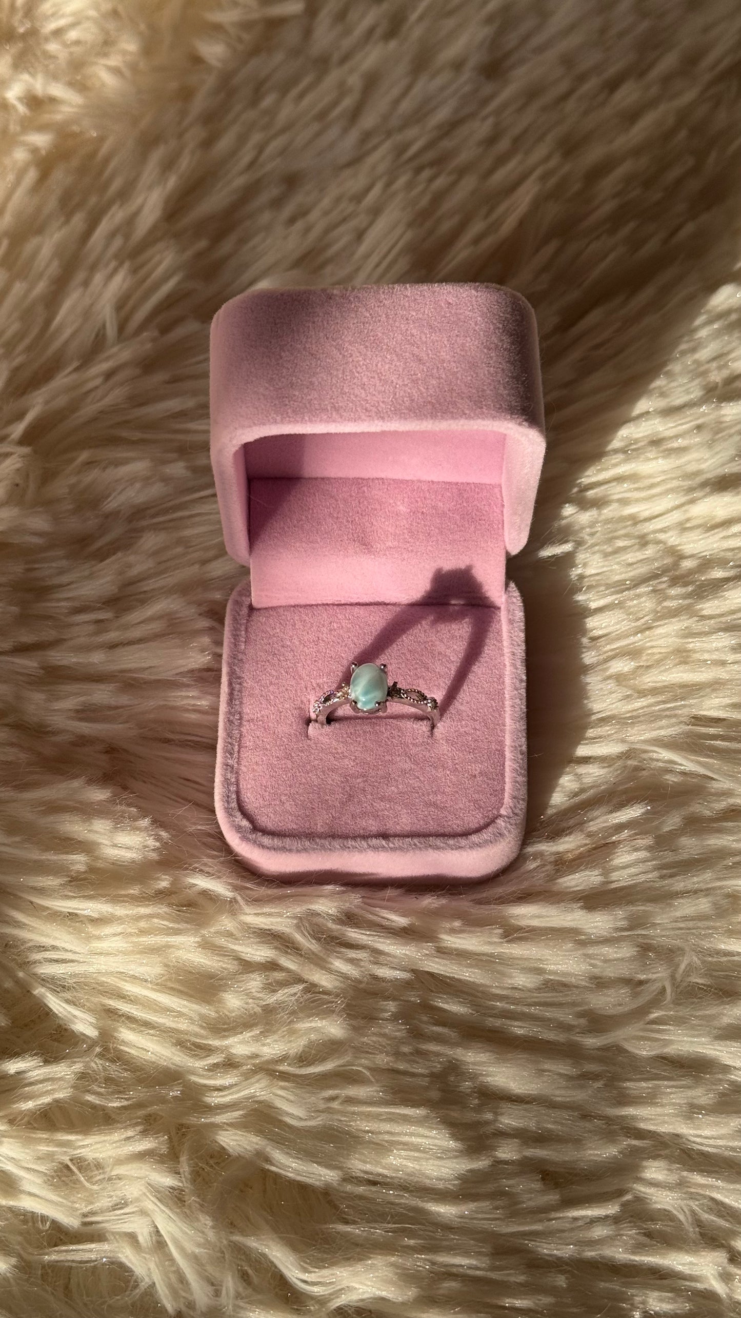 Anello in Larimar