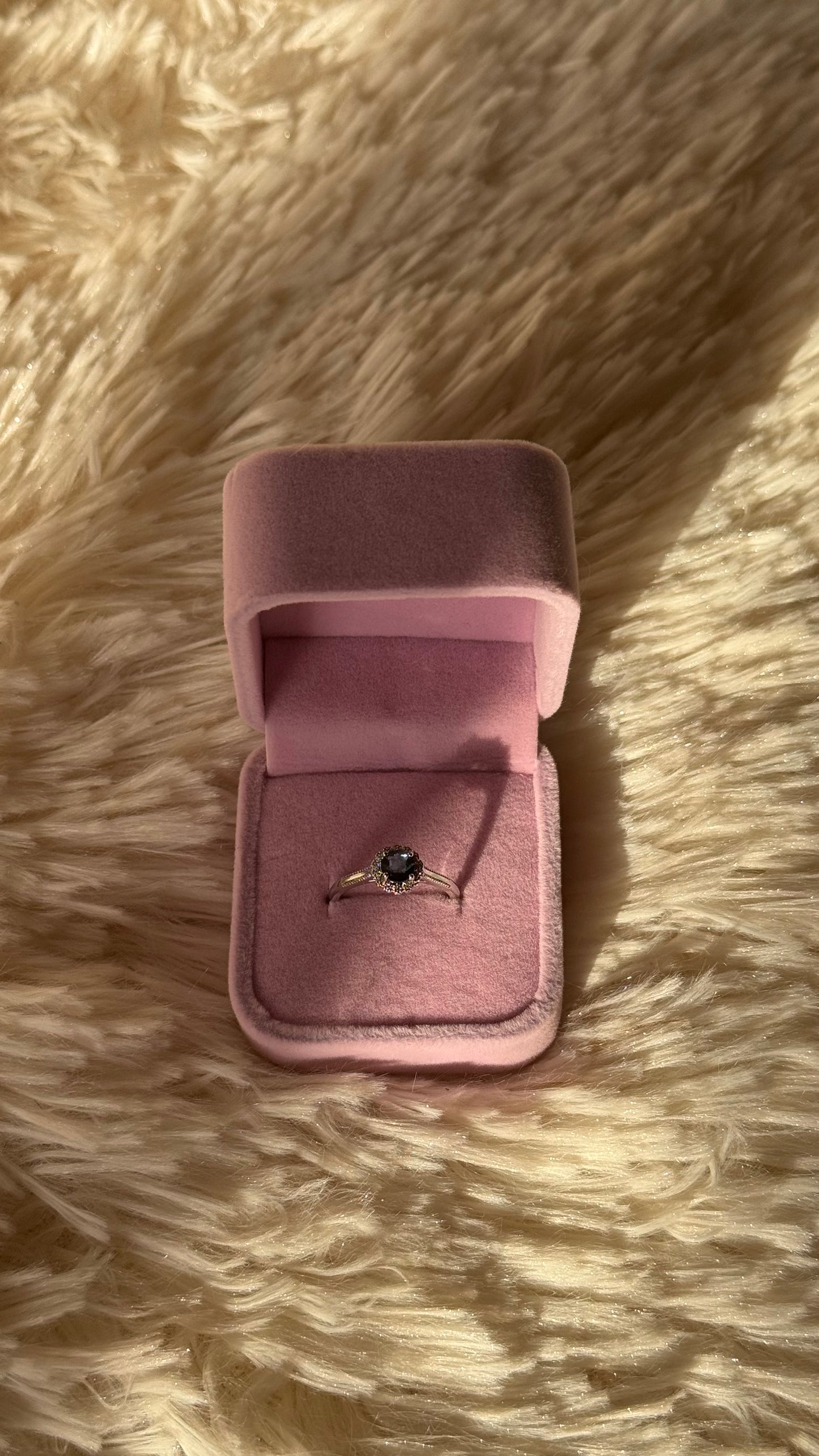 Anello in Topazio Blu