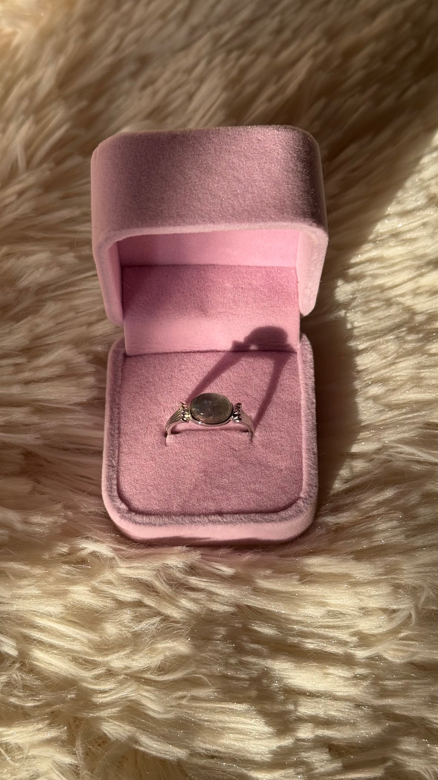 Anello in Labradorite