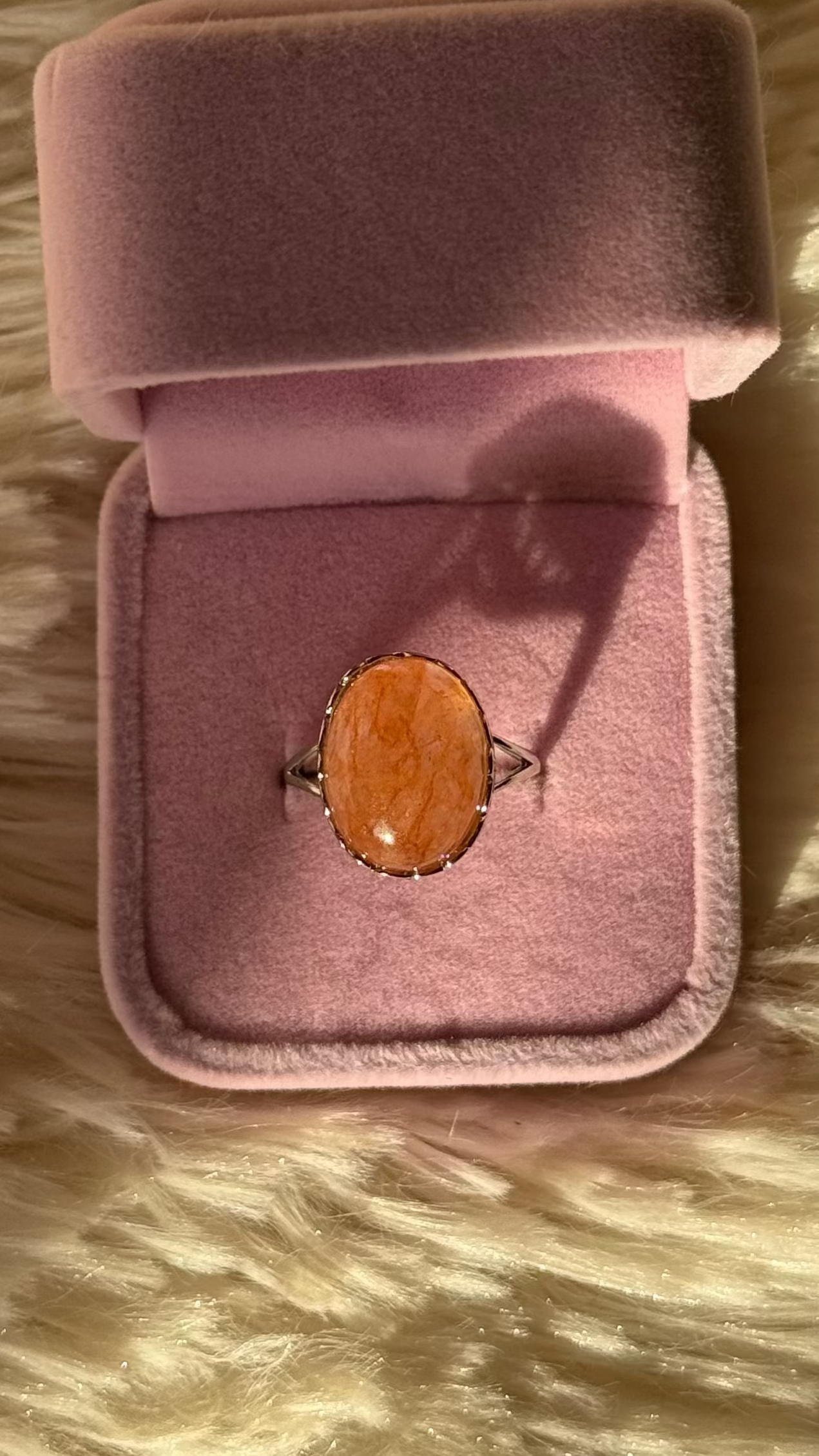Anello in Quarzo di Fuoco
