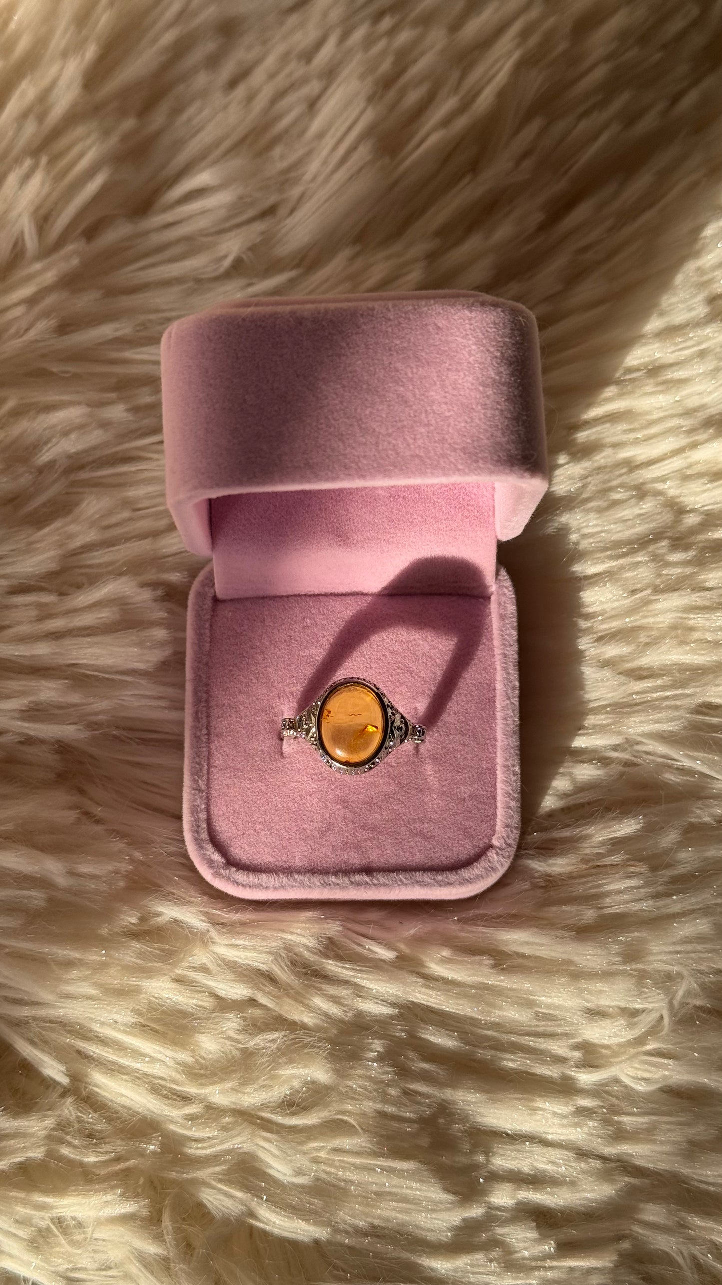 Anello in Ambra