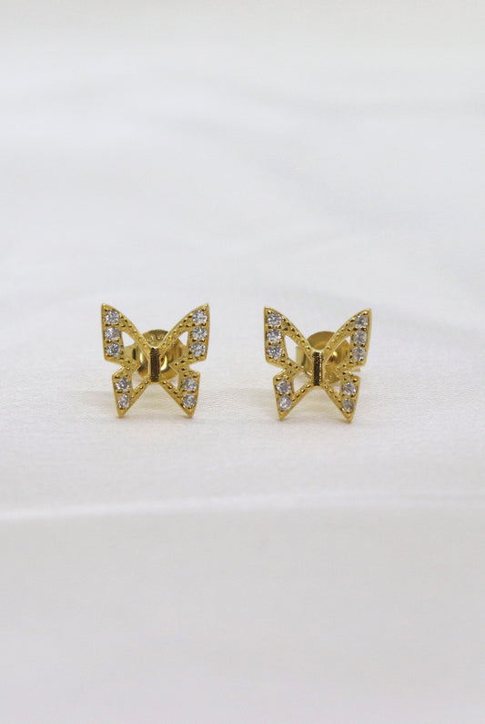 ORECCHINI BUTTERFLY IN ARGENTO 925